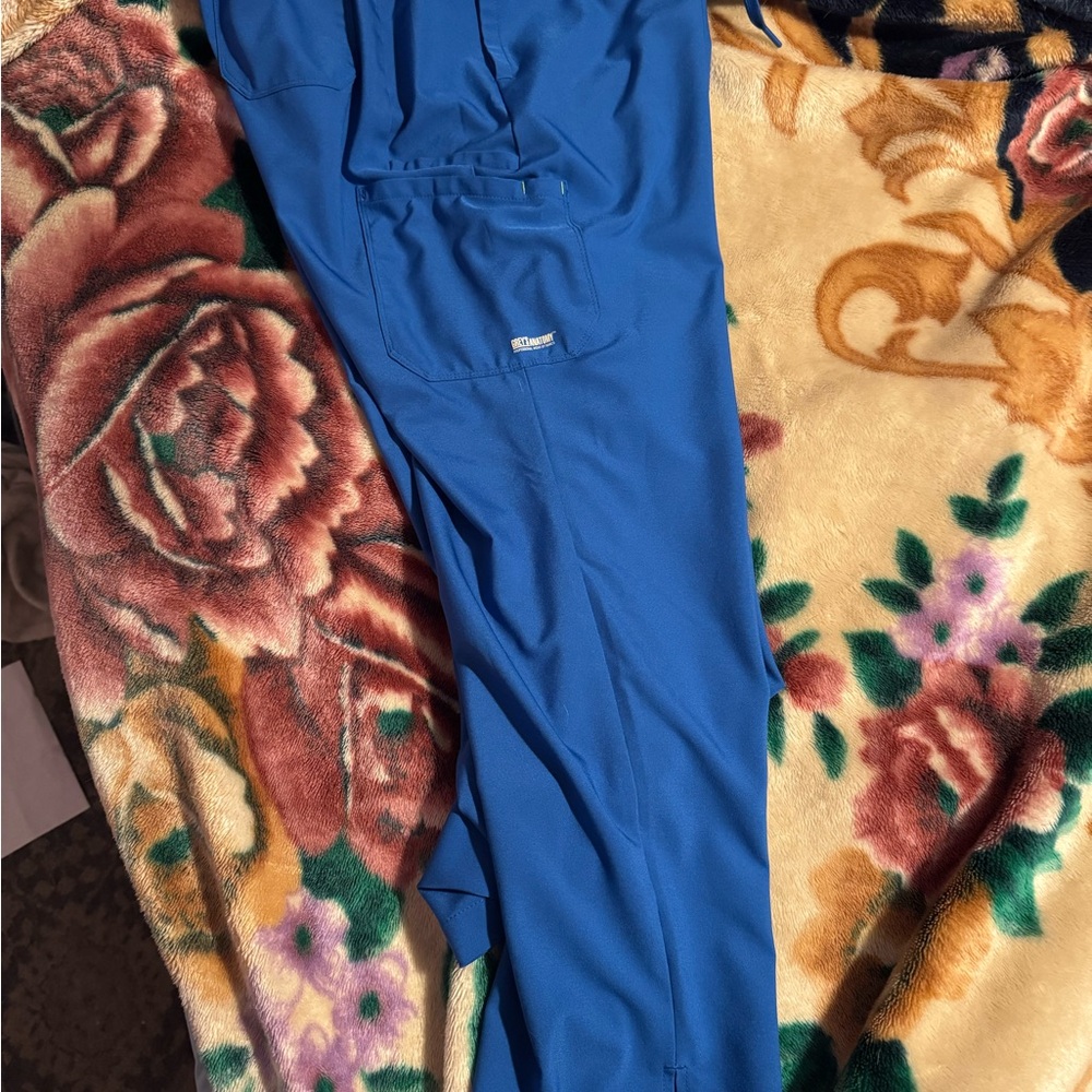 Barco Uniforms Blue Scrub Pants greys anatomy worn once
